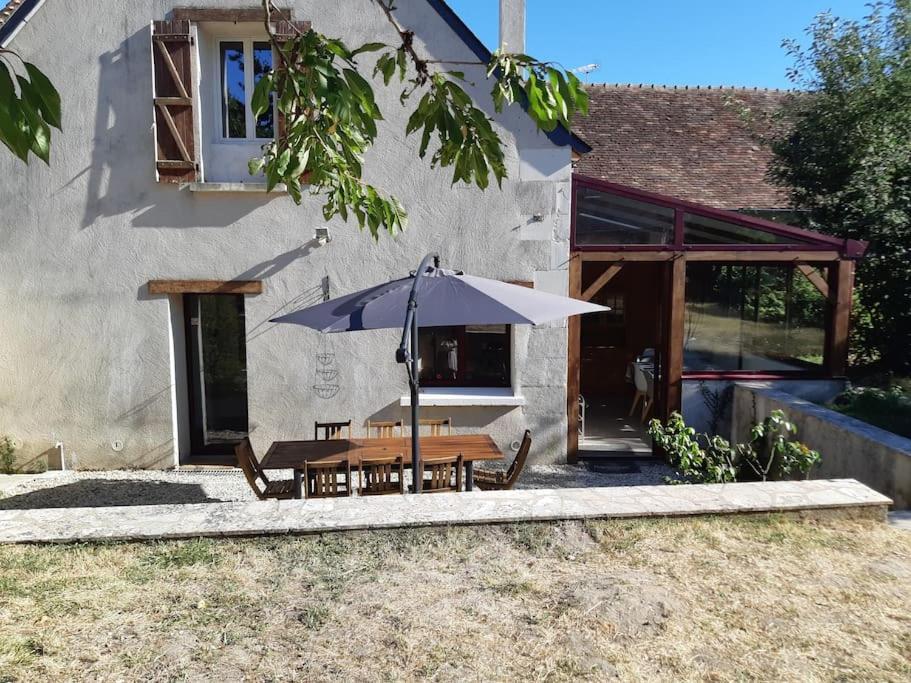 Maison Village 4 Chambres 30 Minutes Du Zoo De Beauval Saint-Cyran-du-Jambot ภายนอก รูปภาพ